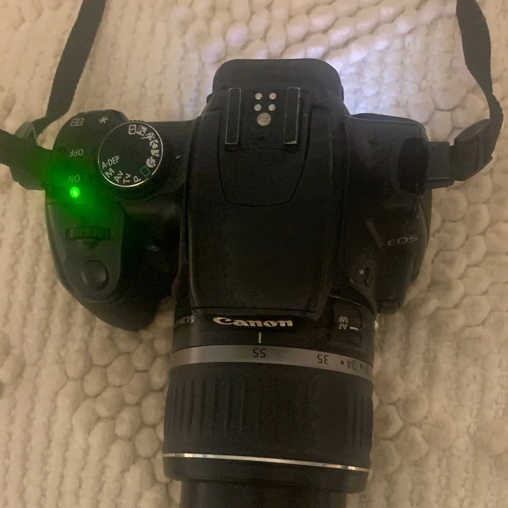 Canon EOS Rebel XTi Black Camera